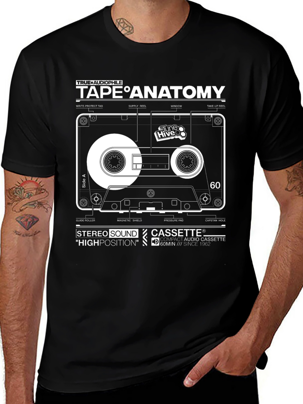 Tape Anatomy Graphic T-Shirt