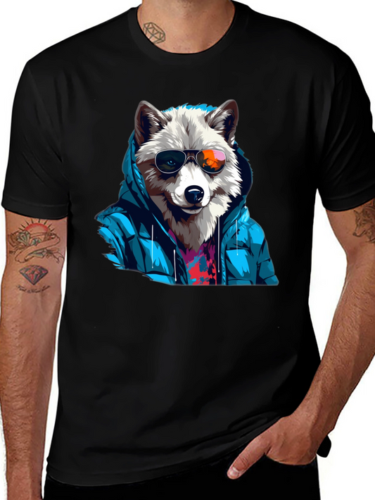 Cool Wolf Graphic Tee