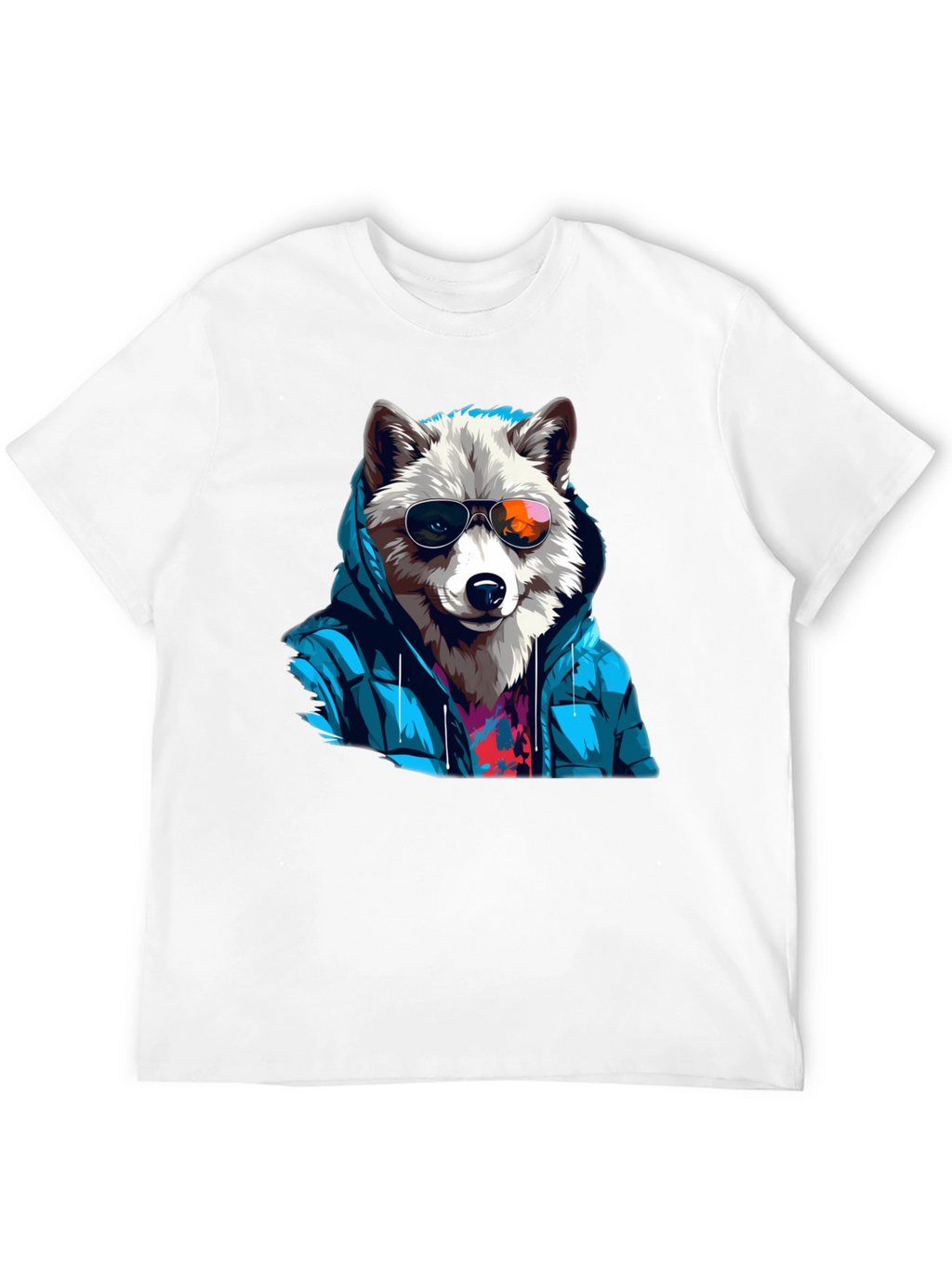 Cool Wolf Graphic Tee