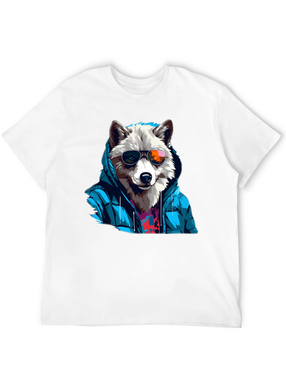 Cool Wolf Graphic Tee