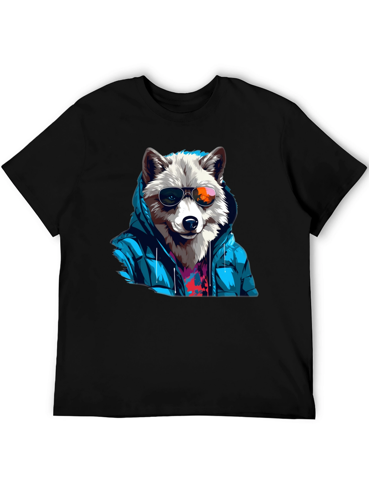 Cool Wolf Graphic Tee