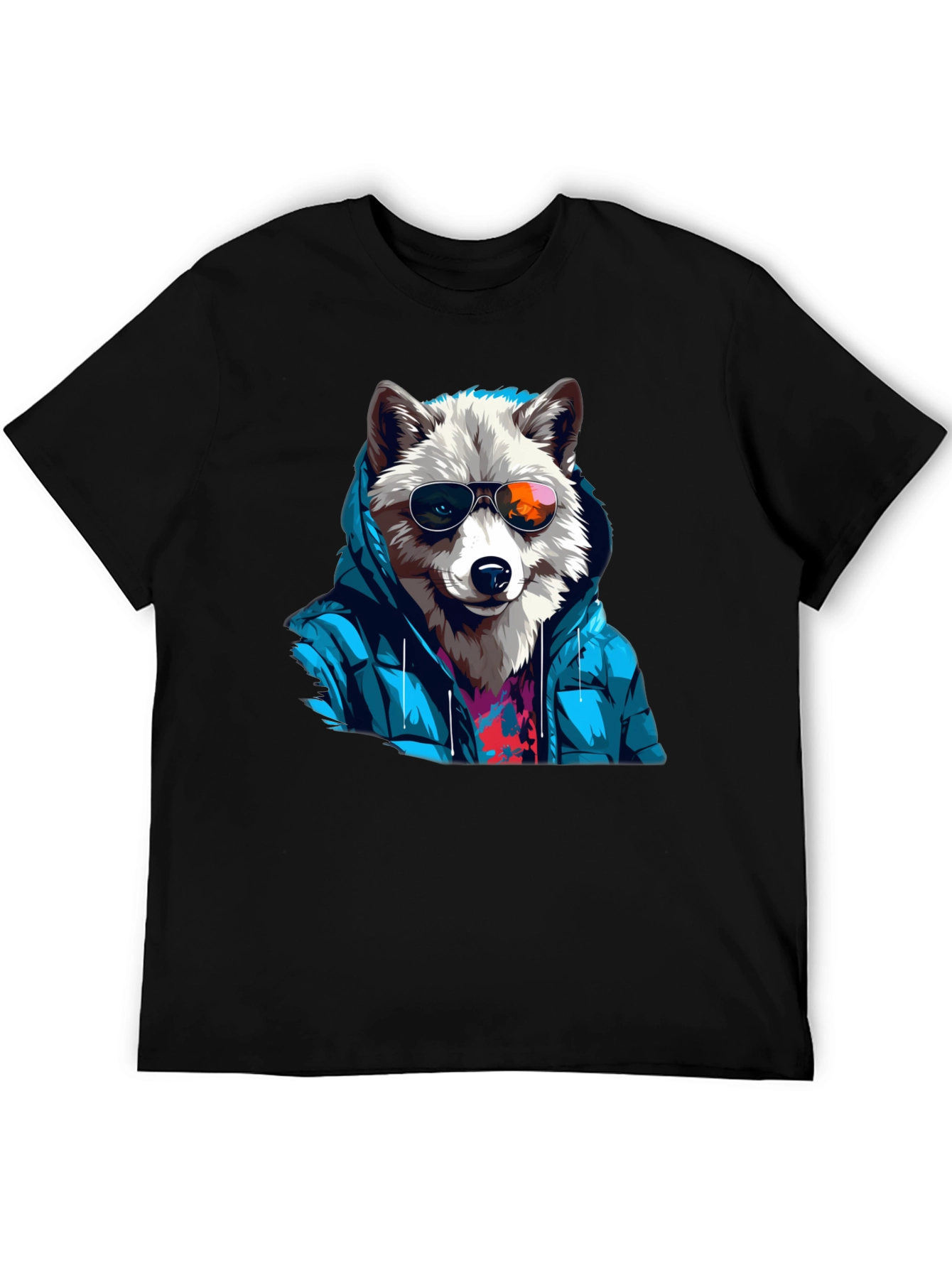 Cool Wolf Graphic Tee