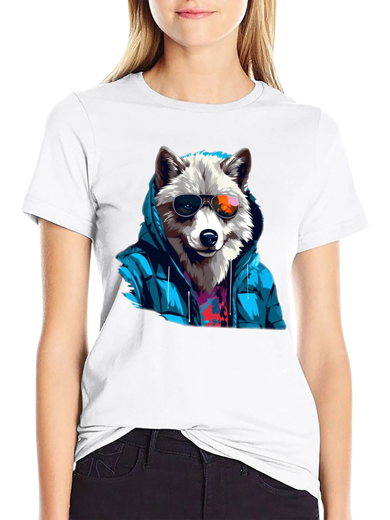 Cool Wolf Graphic Tee