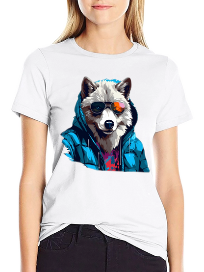 Cool Wolf Graphic Tee