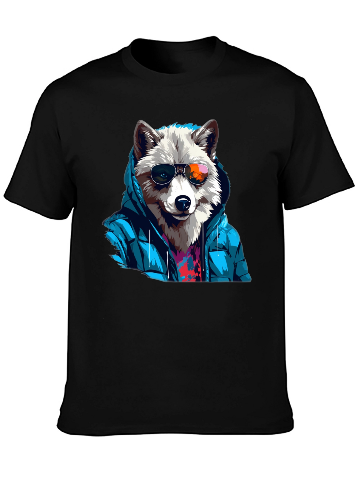 Cool Wolf Graphic Tee