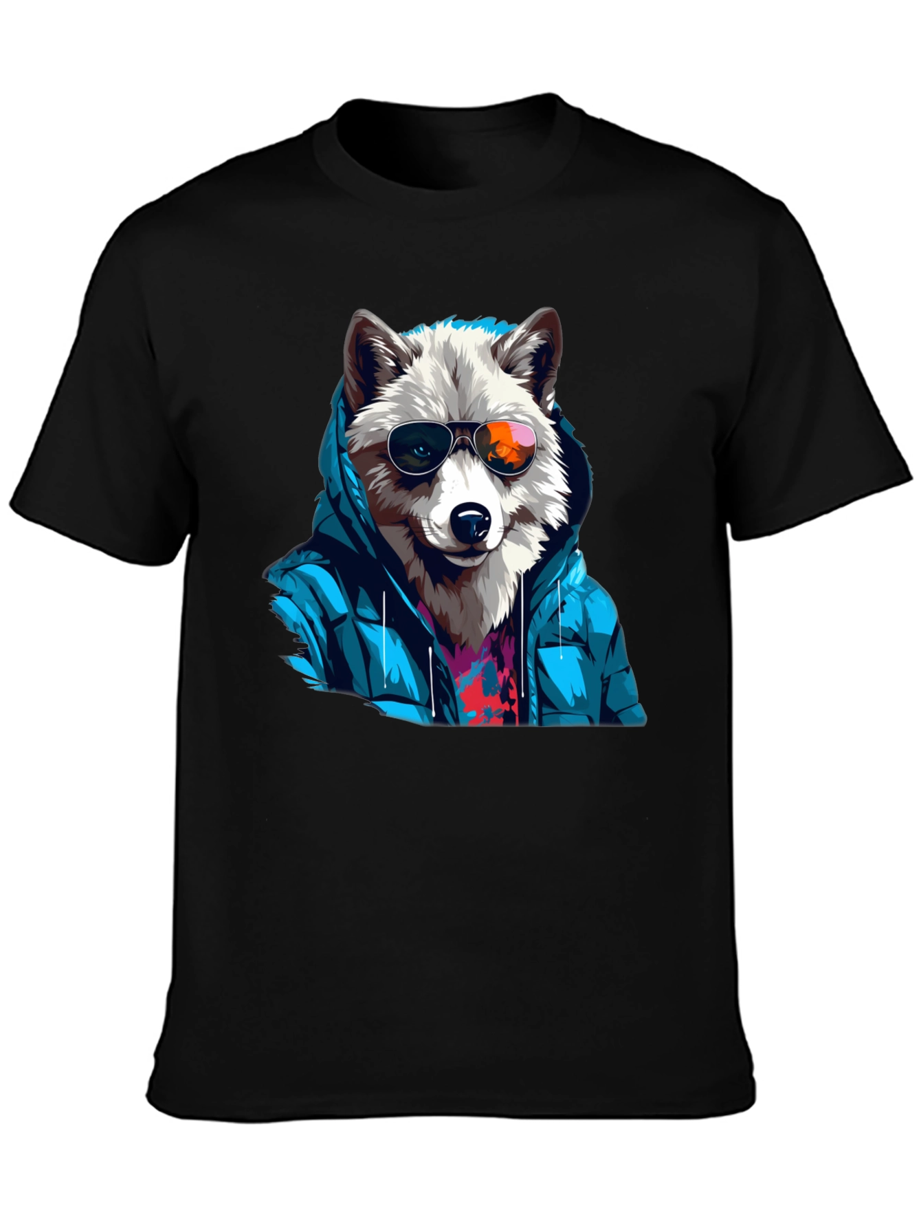 Cool Wolf Graphic Tee