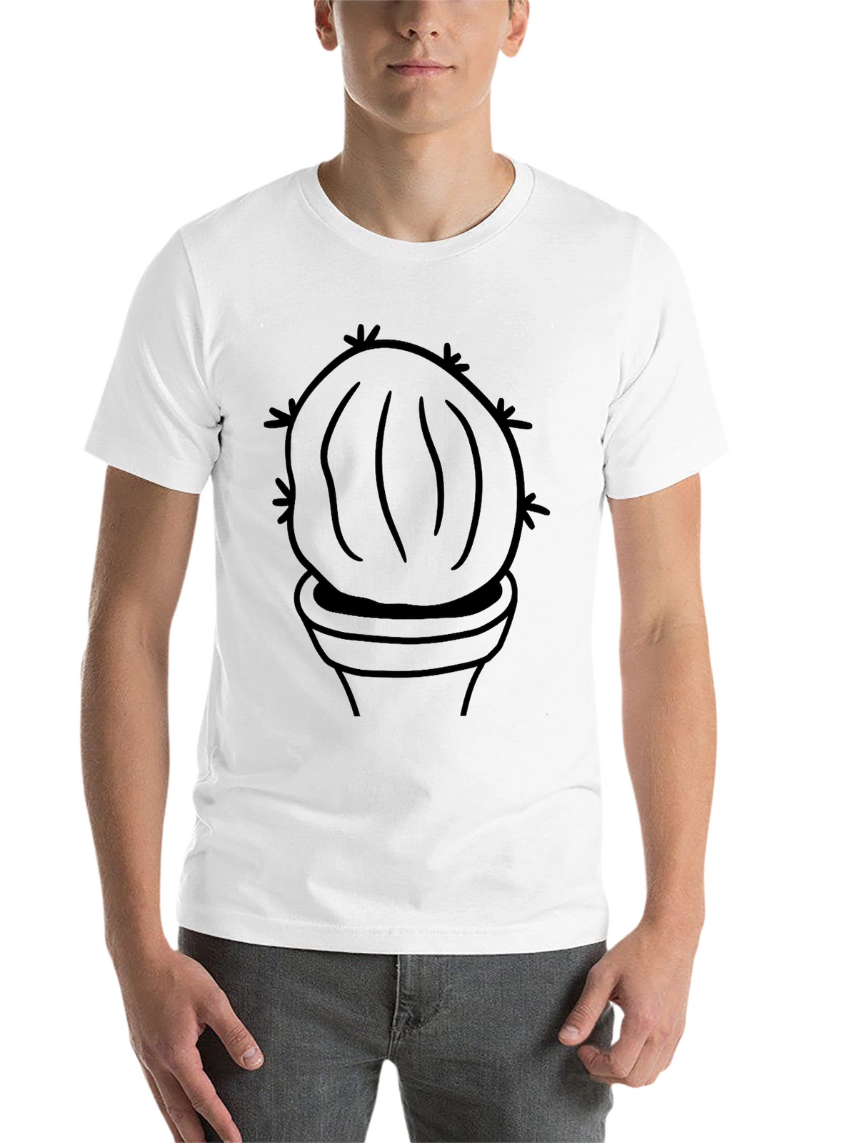 Cactus Graphic T-Shirt - Desert Humor Tee