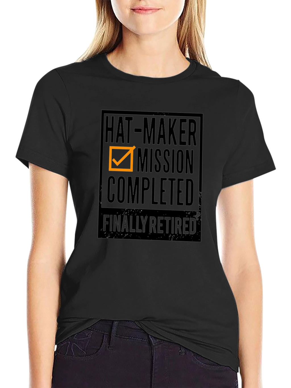 Hat-Maker Mission Completed Retirement T-Shirt