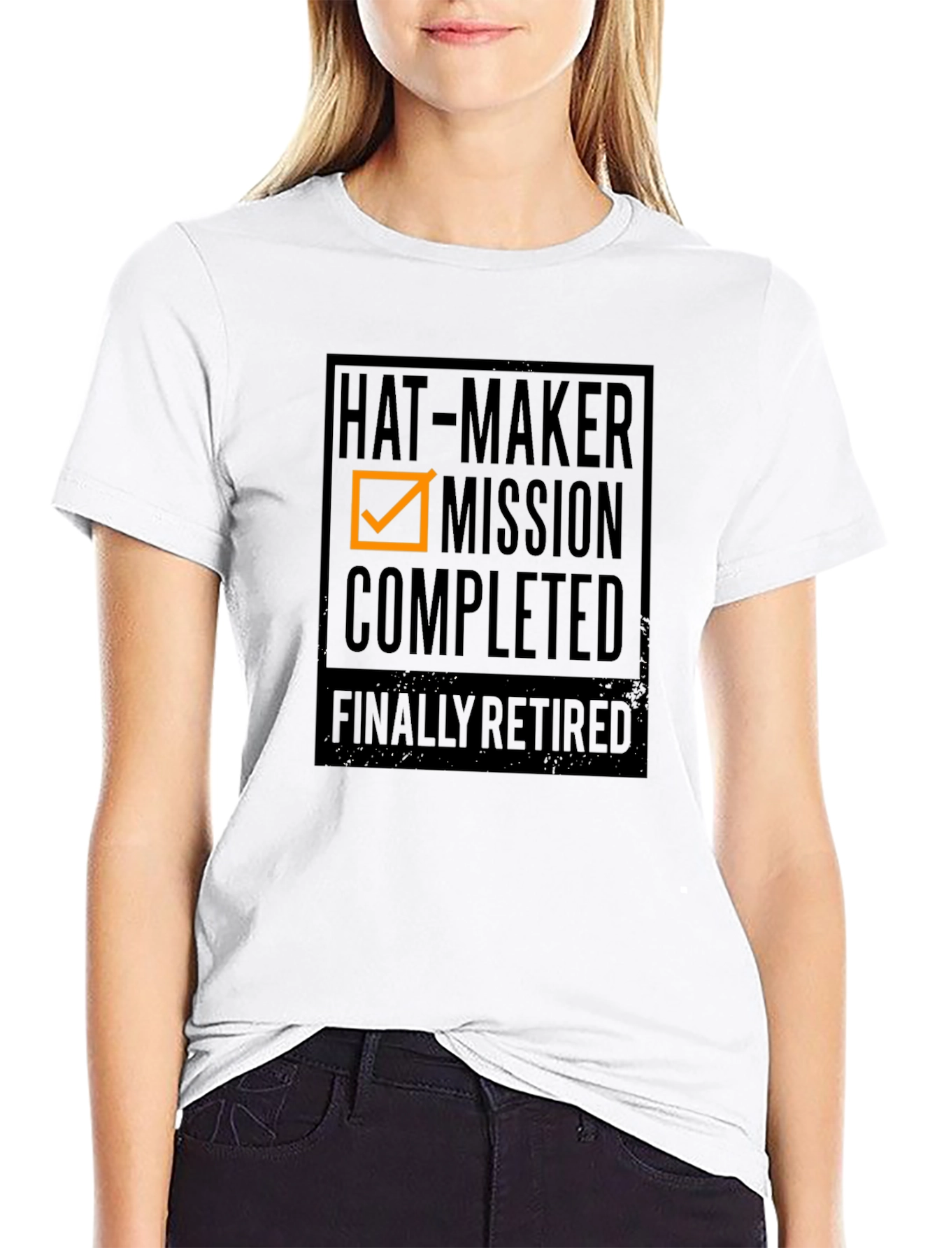 Hat-Maker Mission Completed Retirement T-Shirt