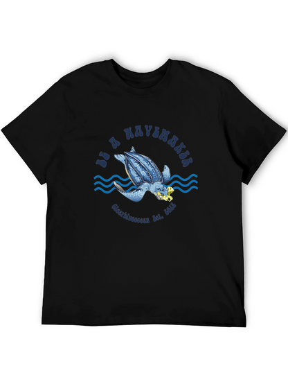 Be a Wavemaker Turtle Graphic T-Shirt