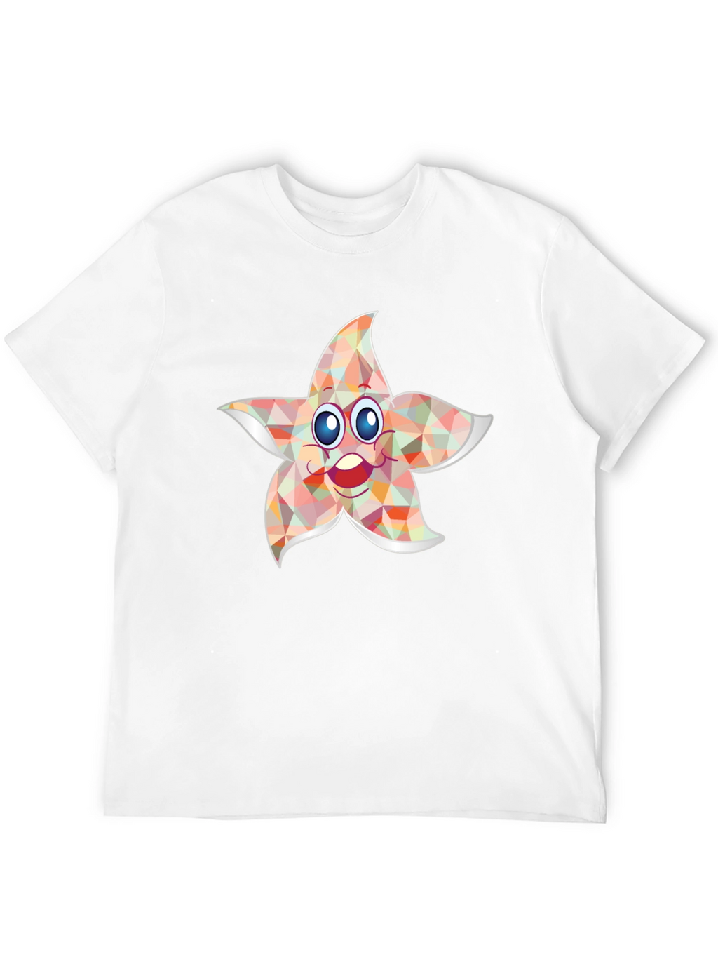 Starfish Graphic Tee - Whimsical Print Shirt
