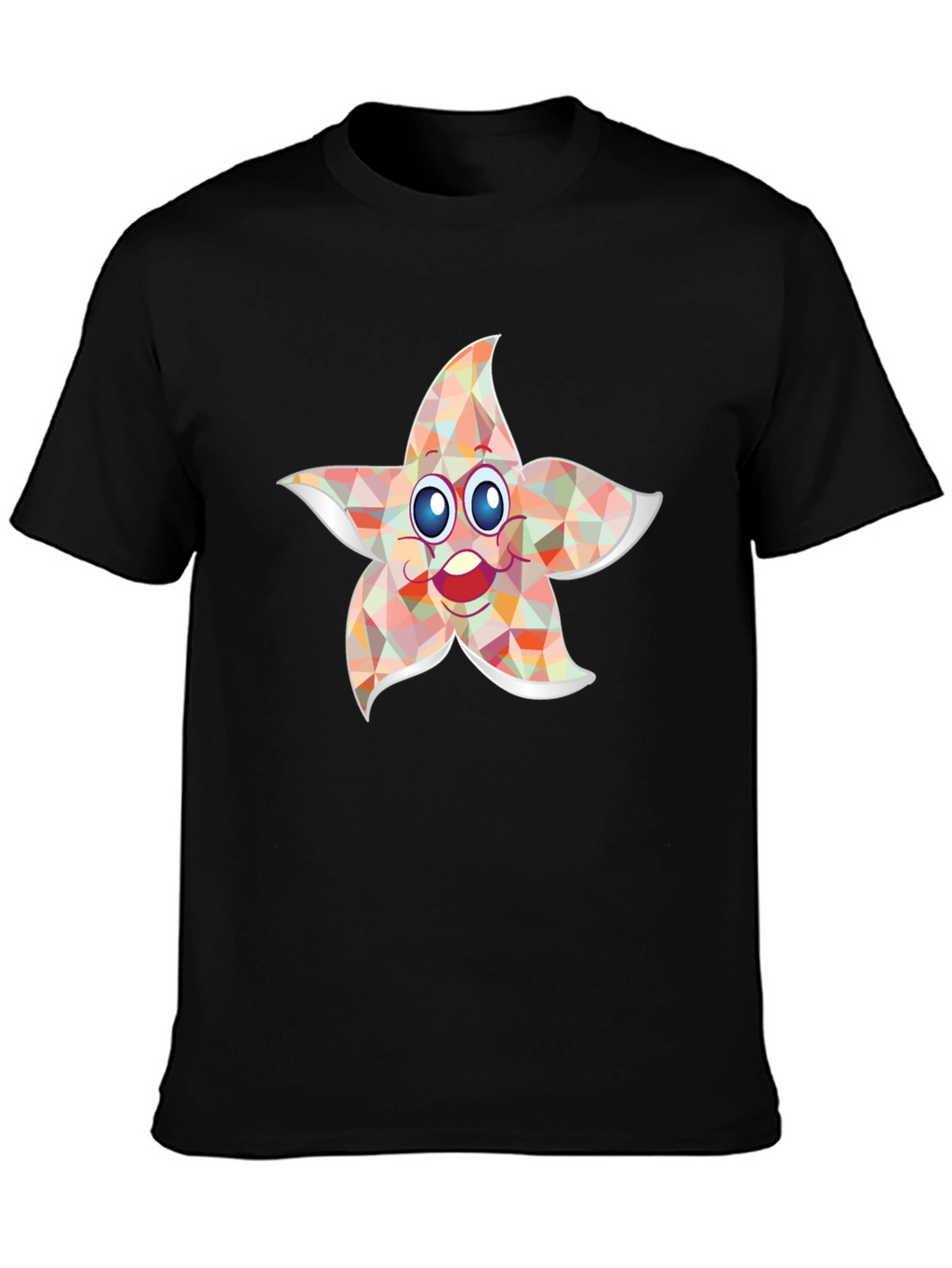 Starfish Graphic Tee - Whimsical Print Shirt