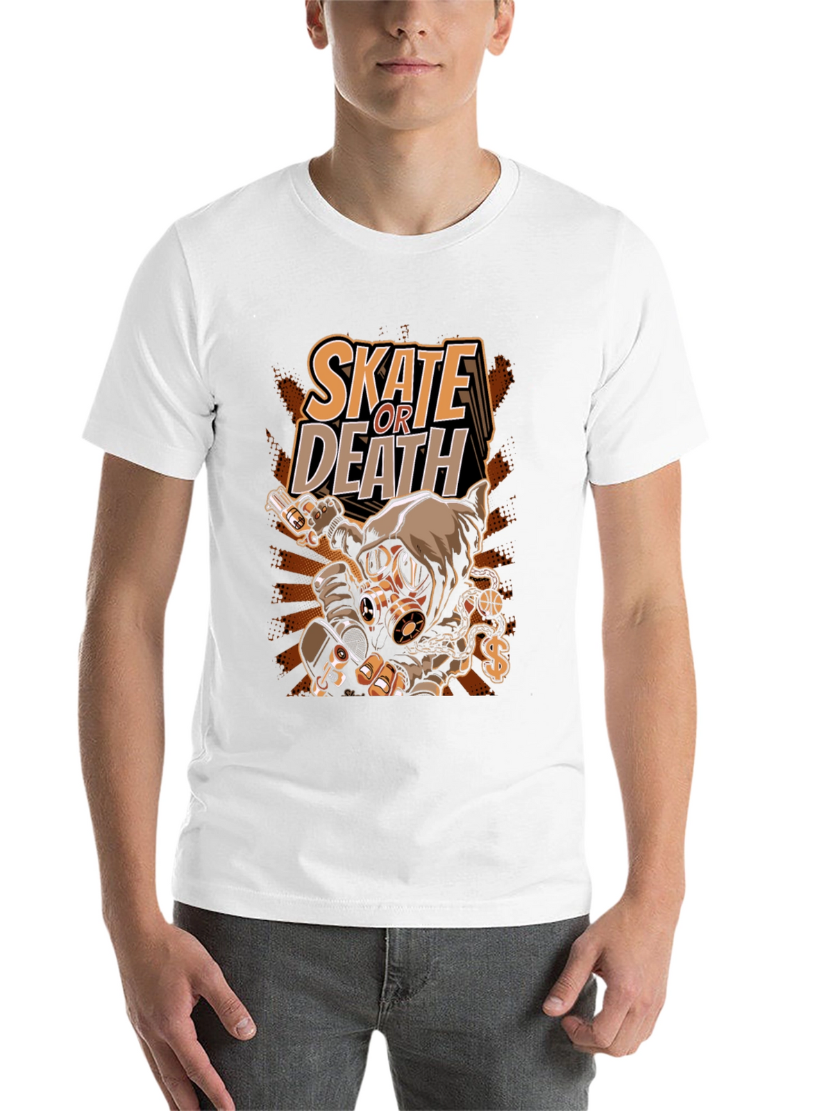 Skate or Death Graphic T-Shirt