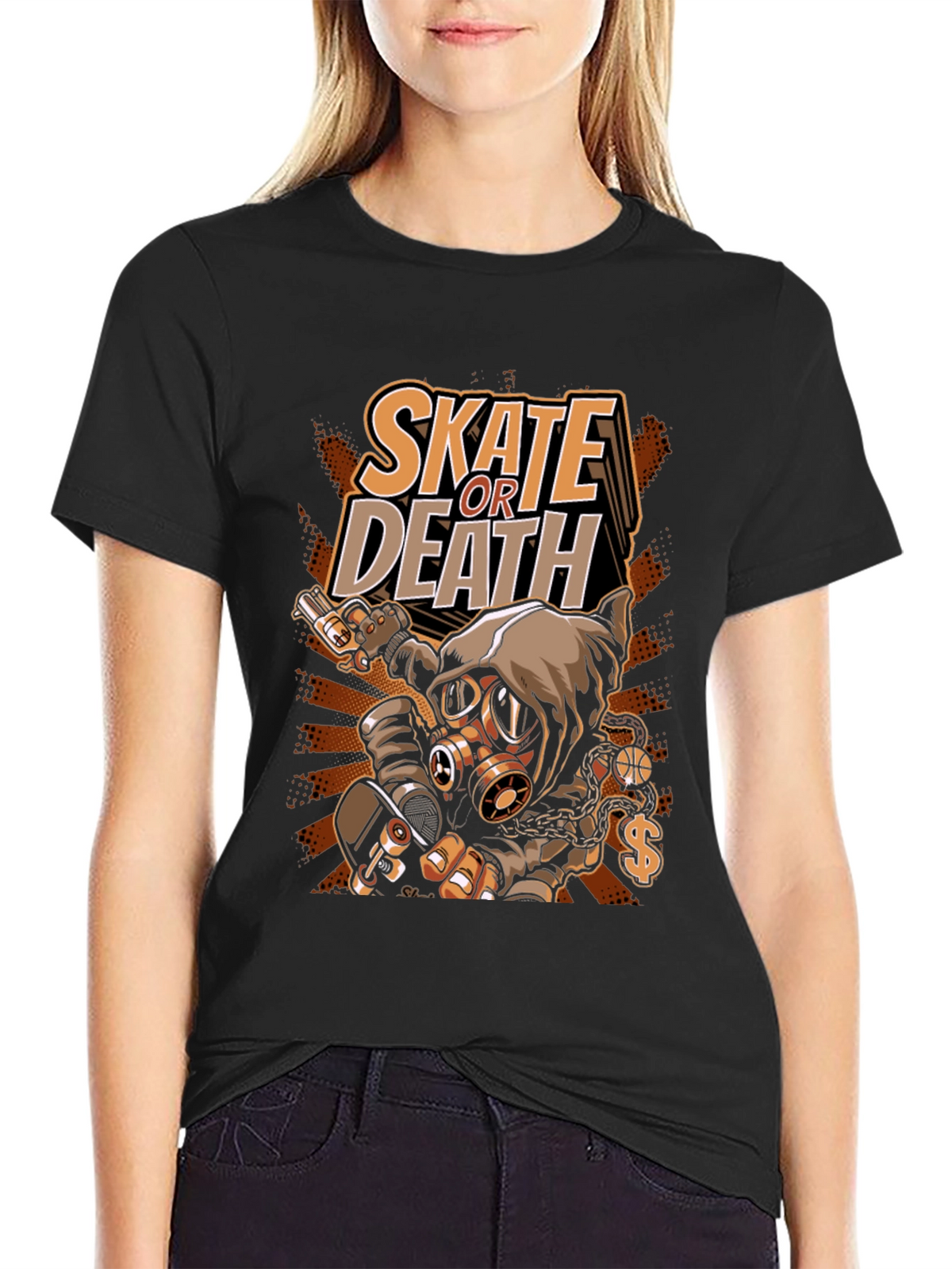 Skate or Death Graphic T-Shirt