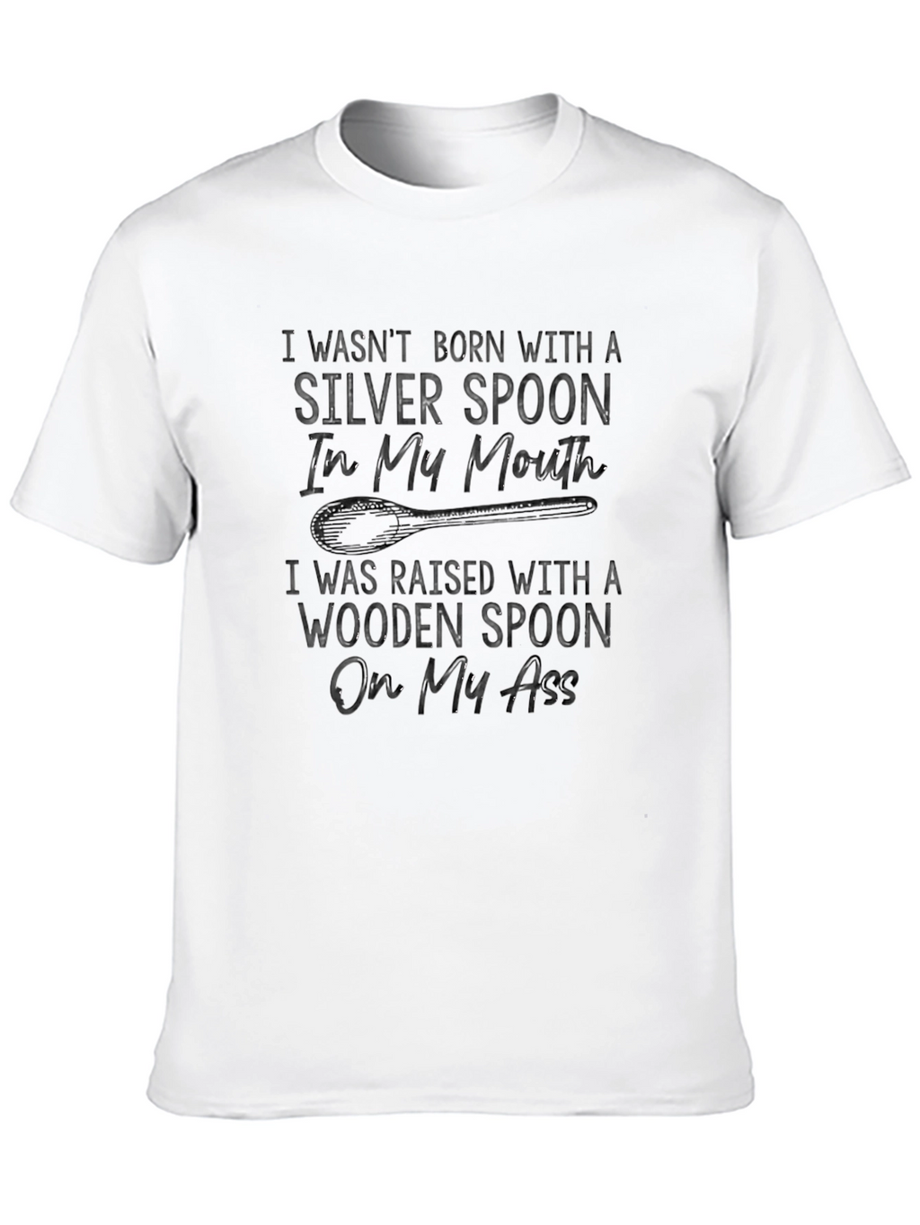 Funny Wooden Spoon Graphic T-Shirt
