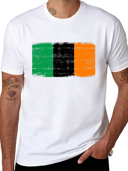 Irish Flag Graphic Tee - Black T-Shirt