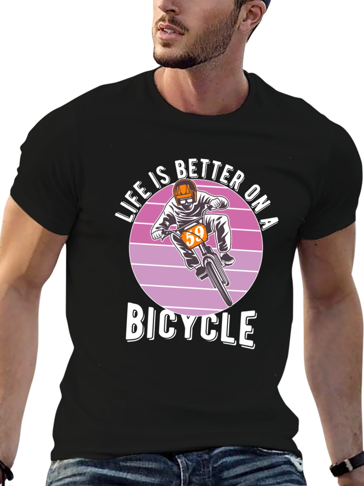 Life is Better on a Bicycle T-Shirt