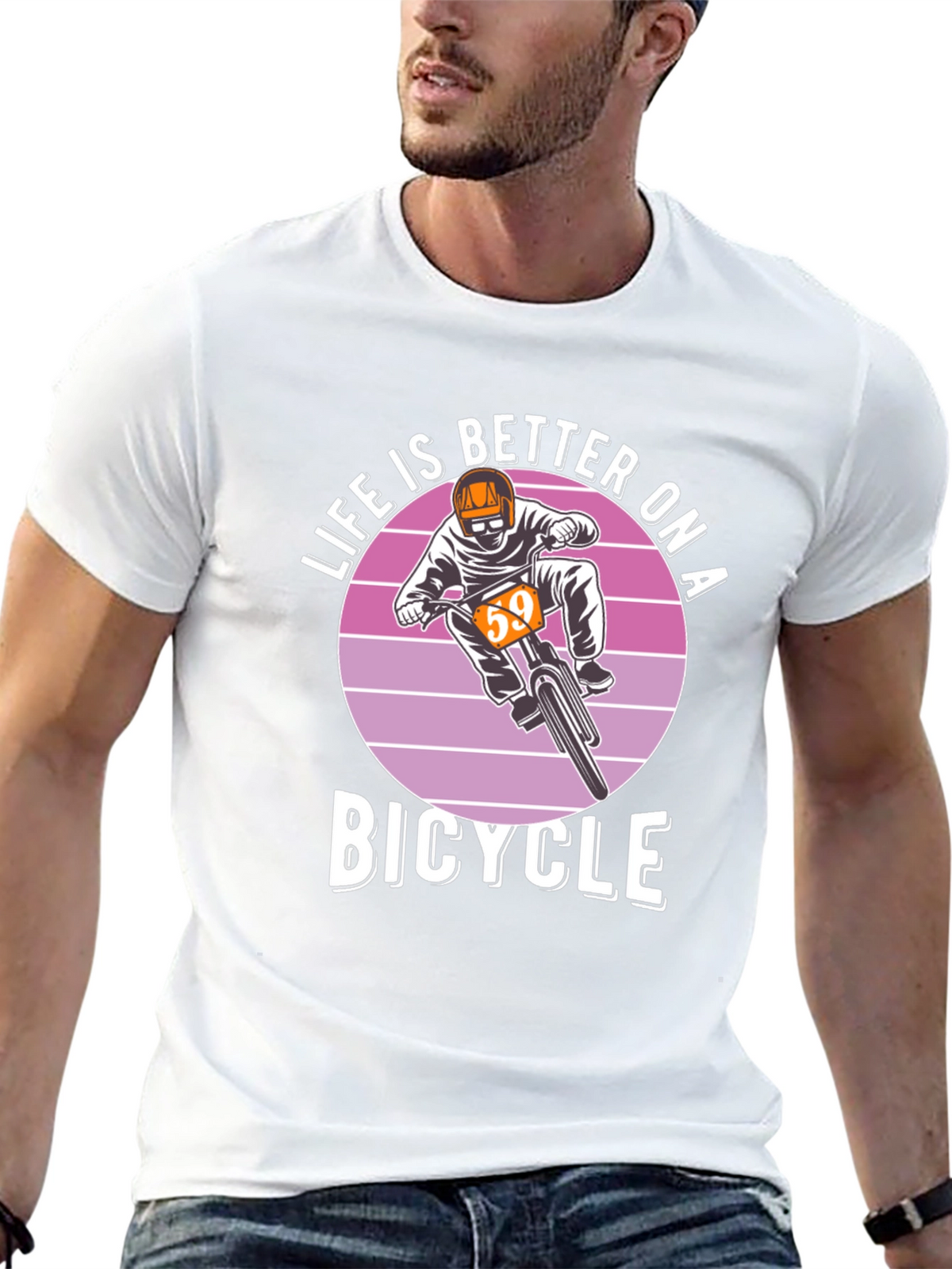 Life is Better on a Bicycle T-Shirt