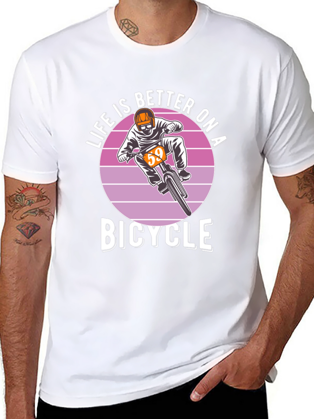 Life is Better on a Bicycle T-Shirt