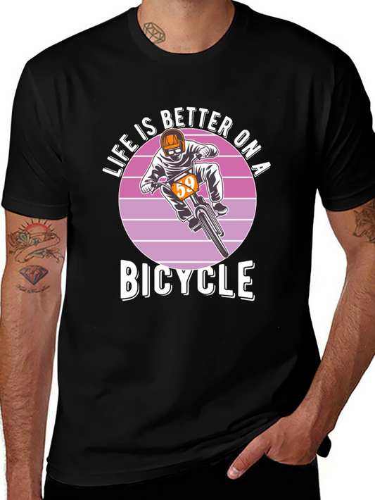 Life is Better on a Bicycle T-Shirt