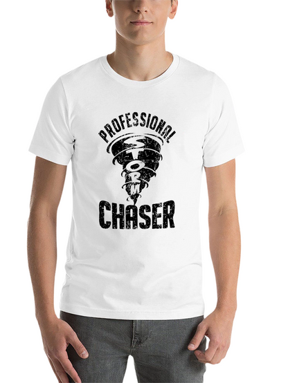 Professional Storm Chaser Black T-Shirt