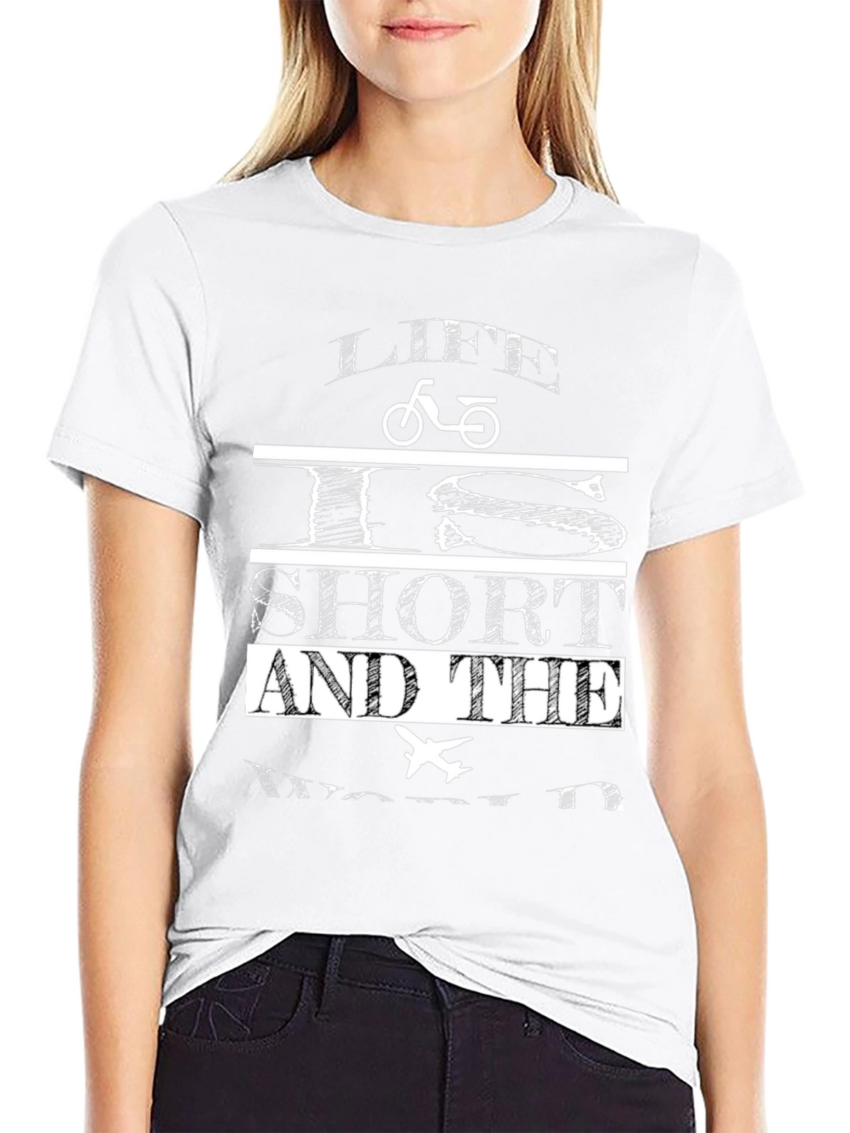 Life Is Short Graphic T-Shirt