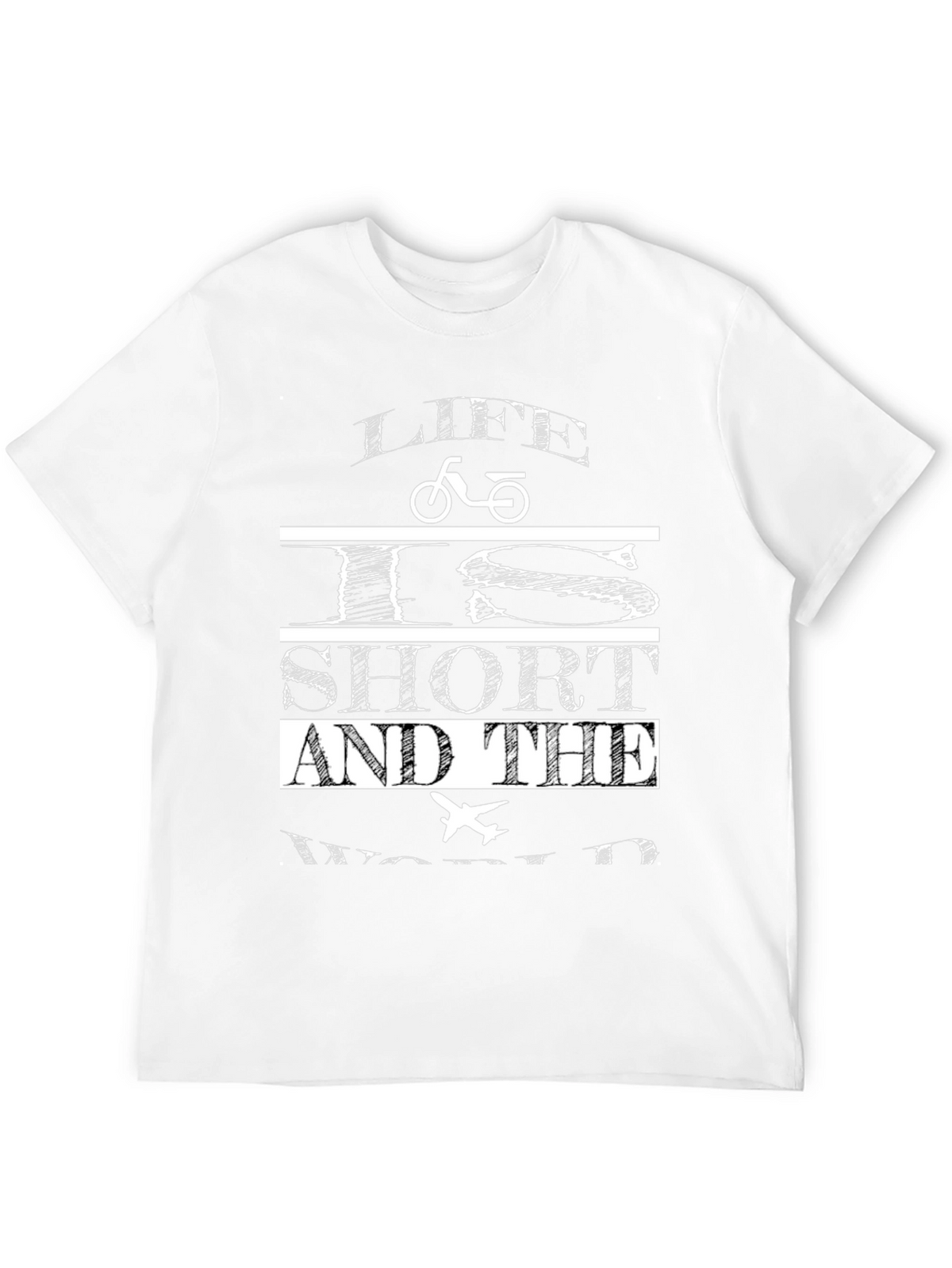 Life Is Short Graphic T-Shirt