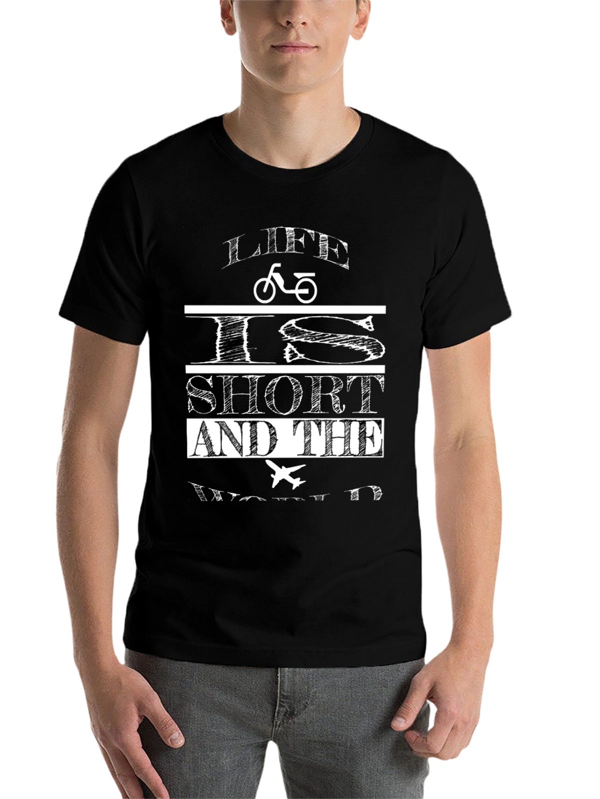 Life Is Short Graphic T-Shirt