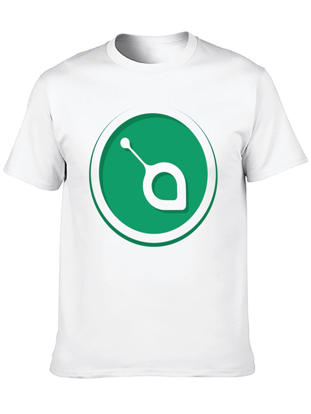 Green Orb Black T-Shirt