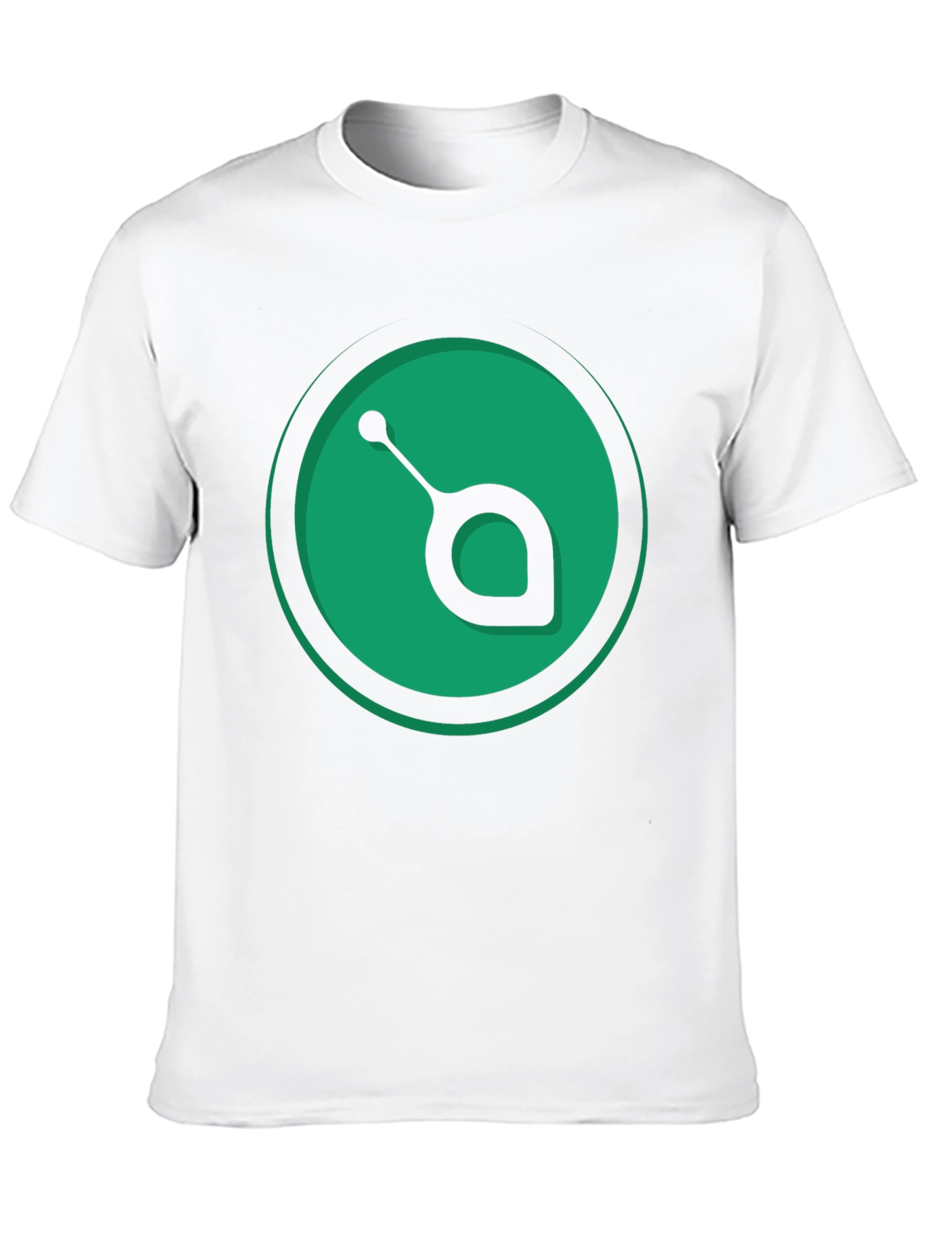 Green Orb Black T-Shirt
