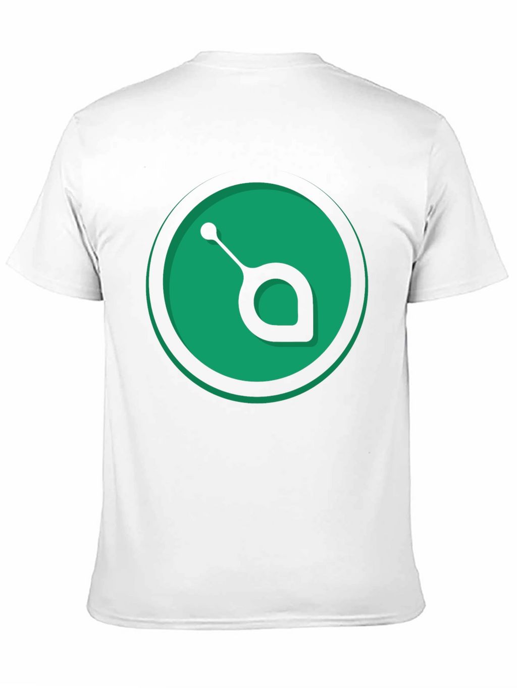 Green Orb Black T-Shirt