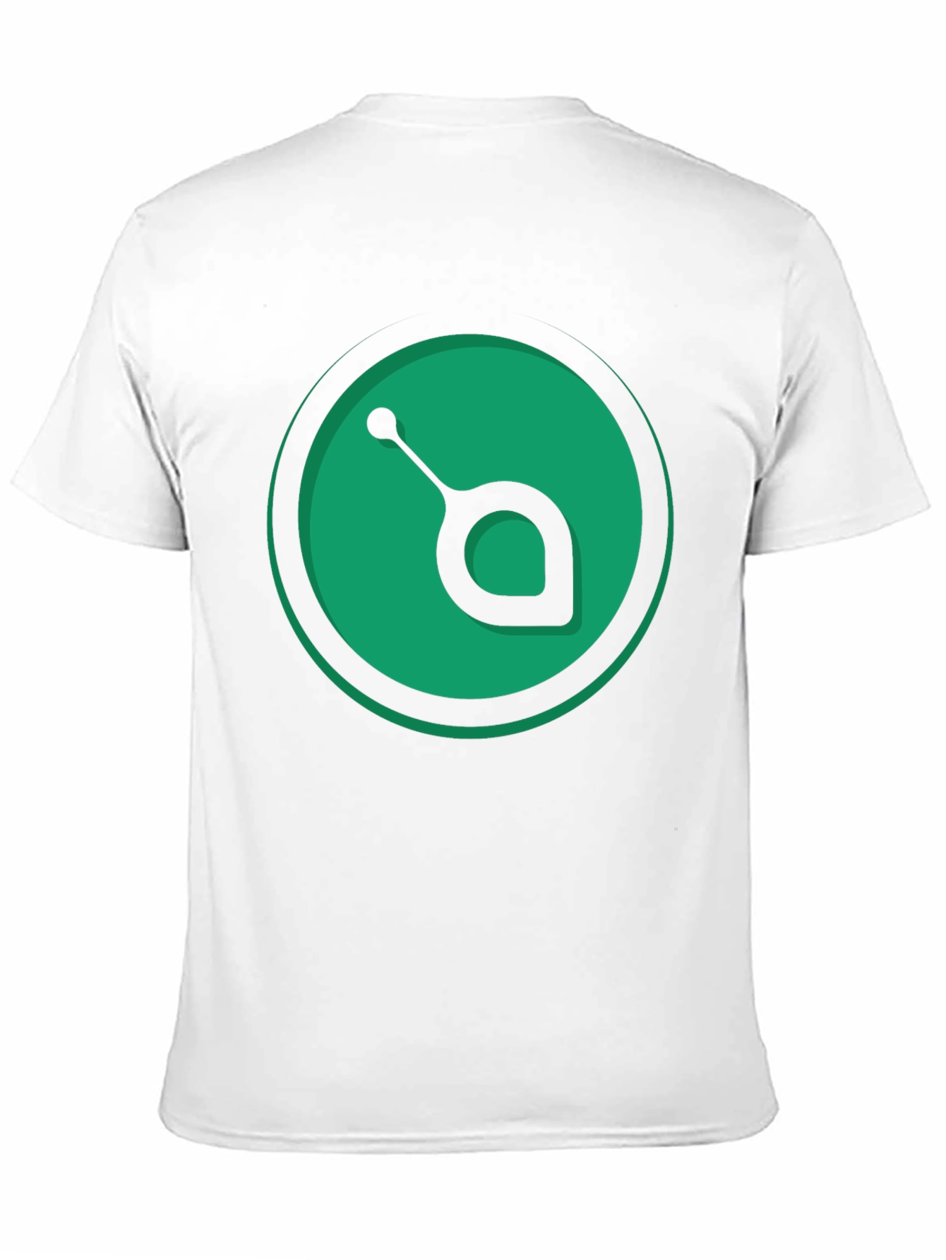 Green Orb Black T-Shirt