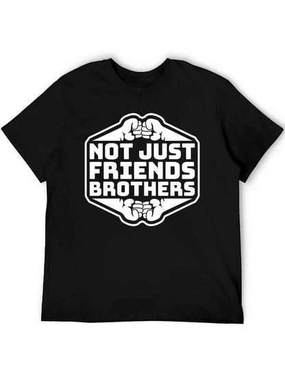 Not Just Friends Brothers Graphic Tee