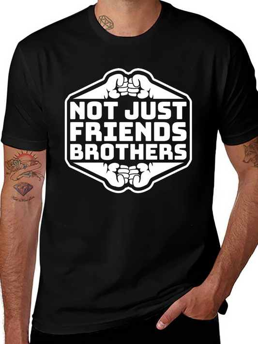 Not Just Friends Brothers Graphic Tee