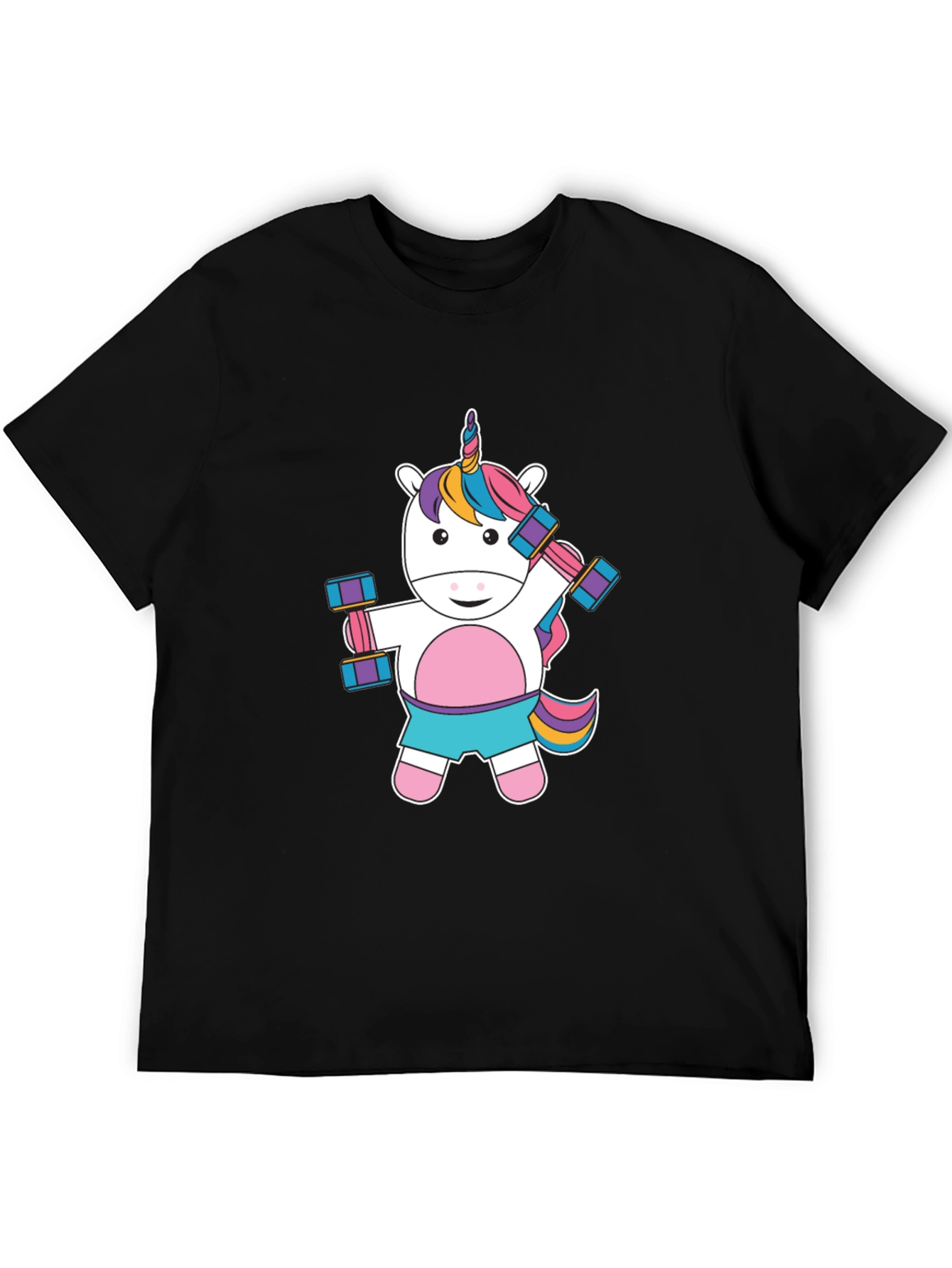 Unicorn Workout T-Shirt - Gym Fun!