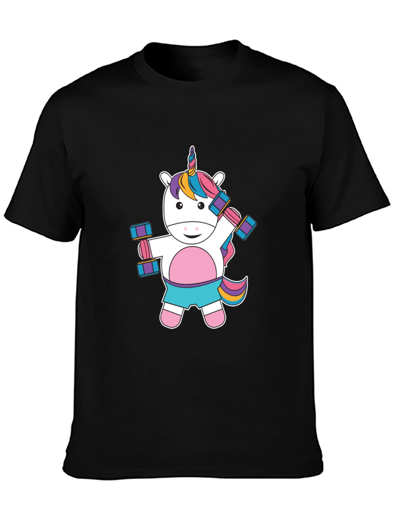 Unicorn Workout T-Shirt - Gym Fun!
