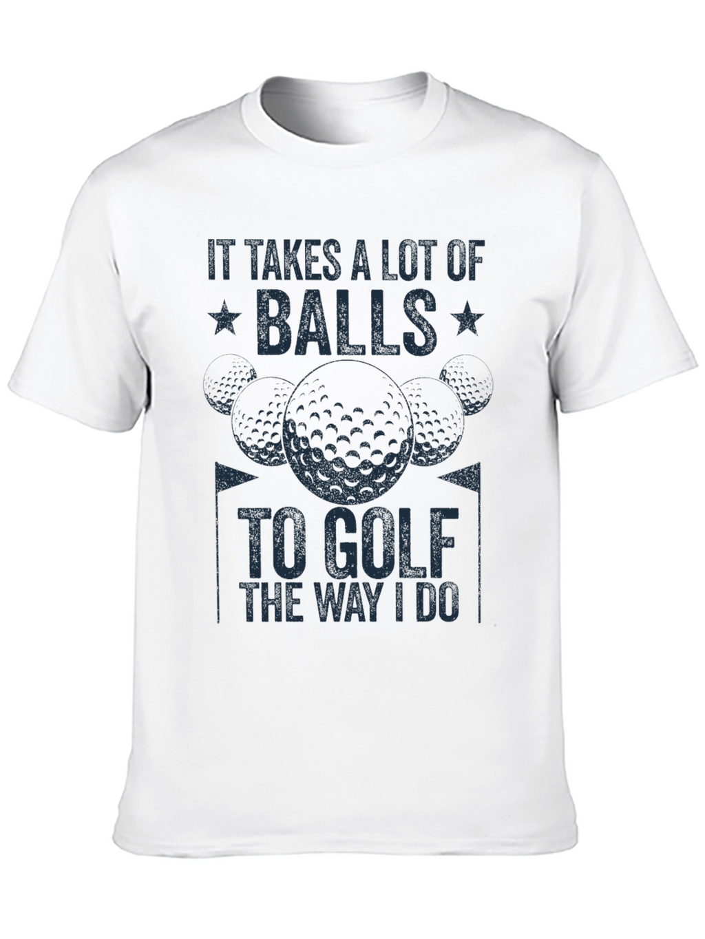 Golf Balls T-Shirt - Funny Golfing Tee