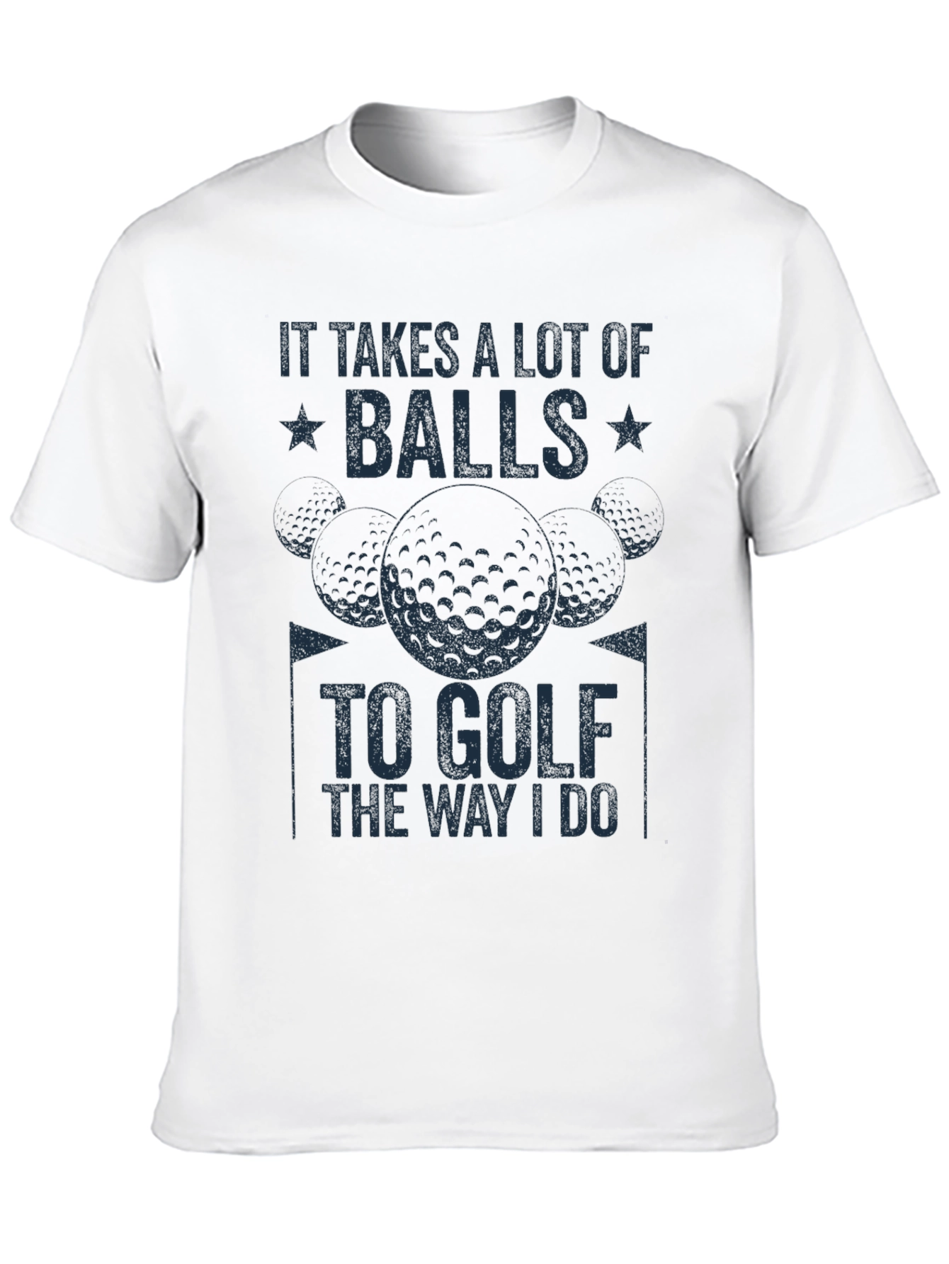 Golf Balls T-Shirt - Funny Golfing Tee