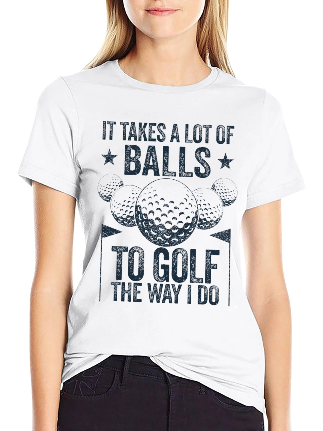 Golf Balls T-Shirt - Funny Golfing Tee
