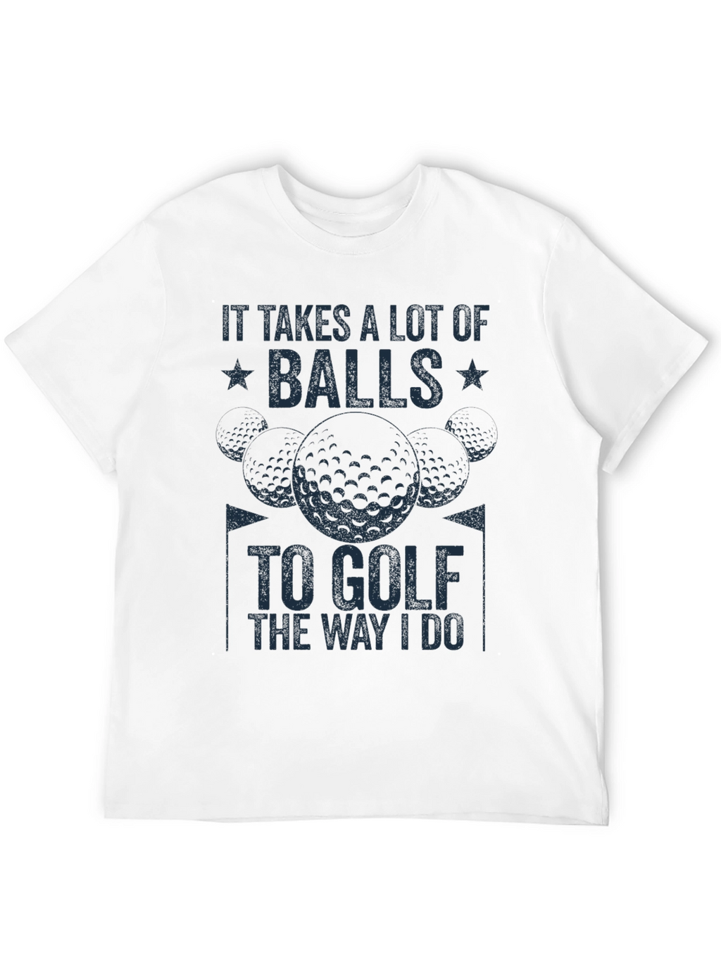 Golf Balls T-Shirt - Funny Golfing Tee