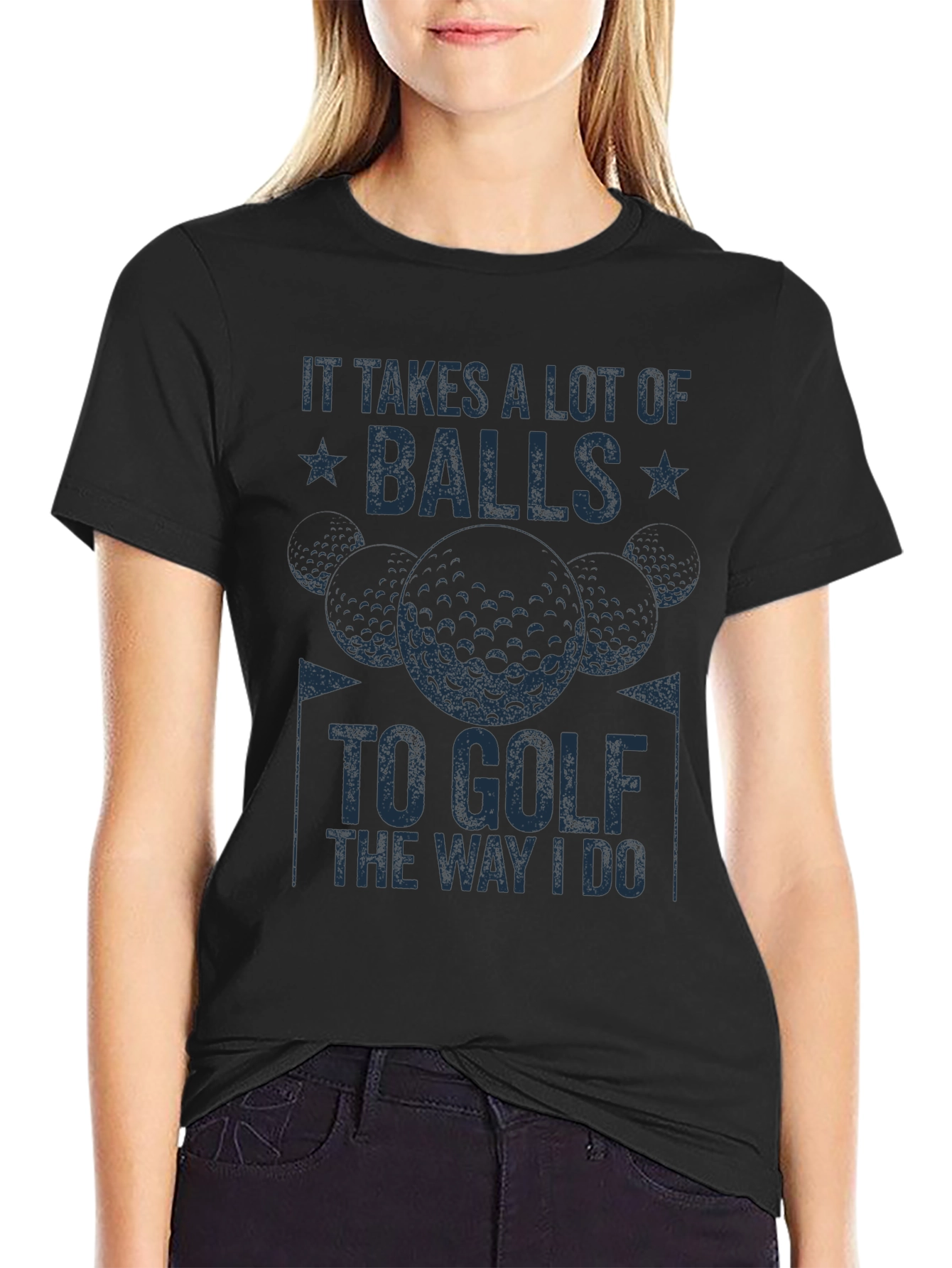 Golf Balls T-Shirt - Funny Golfing Tee