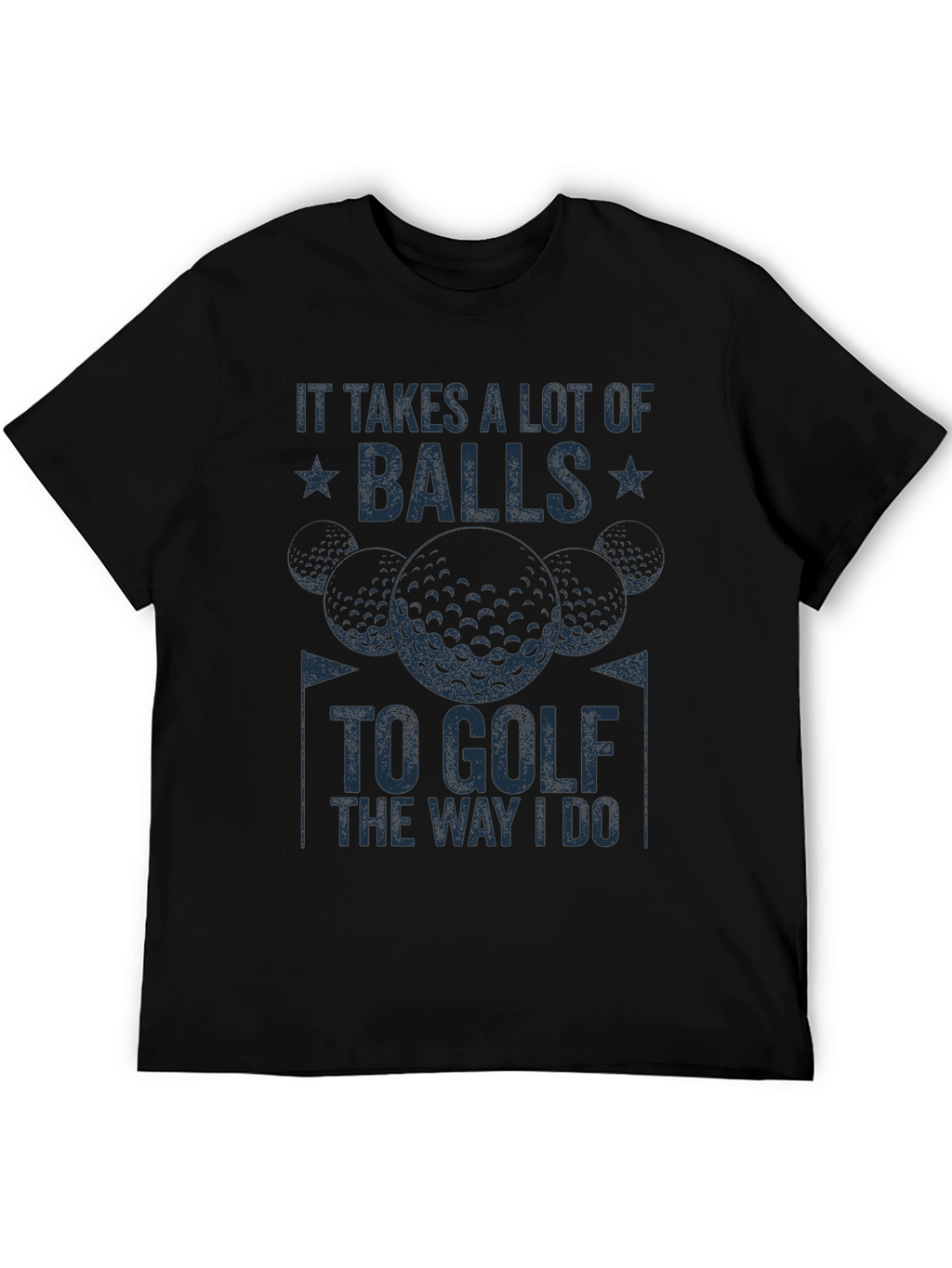 Golf Balls T-Shirt - Funny Golfing Tee