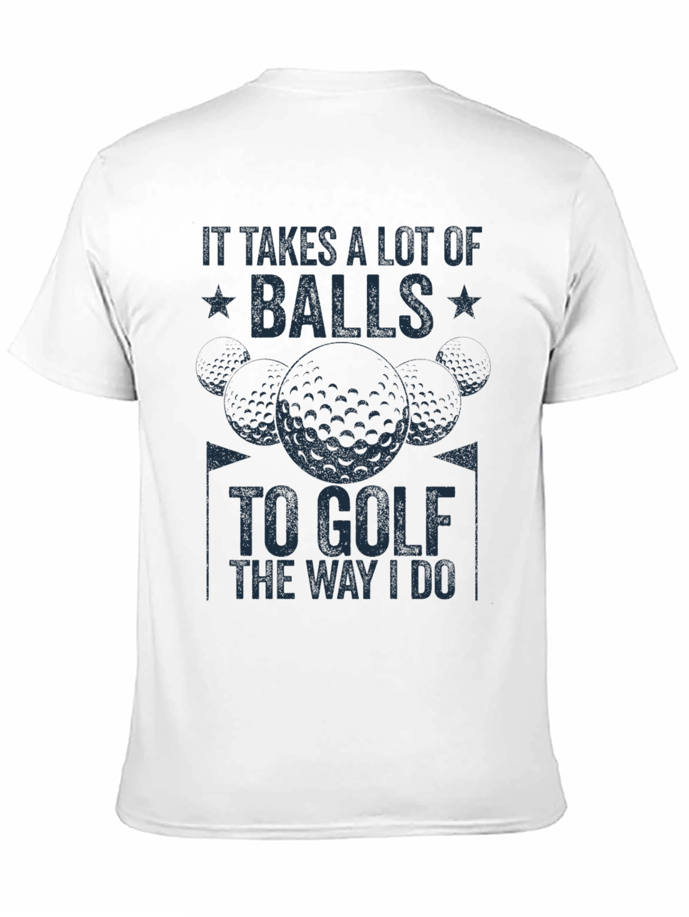 Golf Balls T-Shirt - Funny Golfing Tee