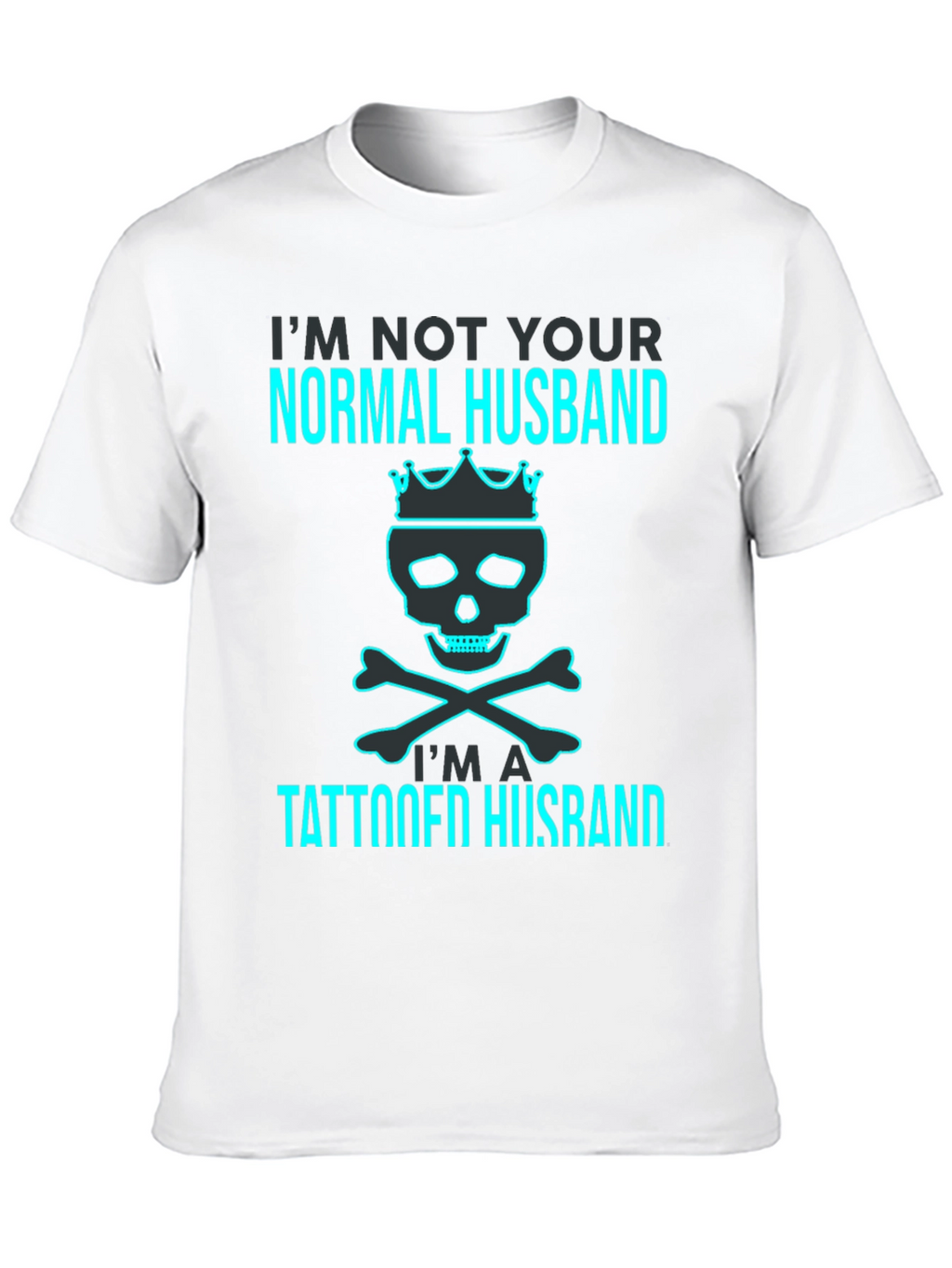 Tattooed Husband Graphic Tee - Skull and Bones