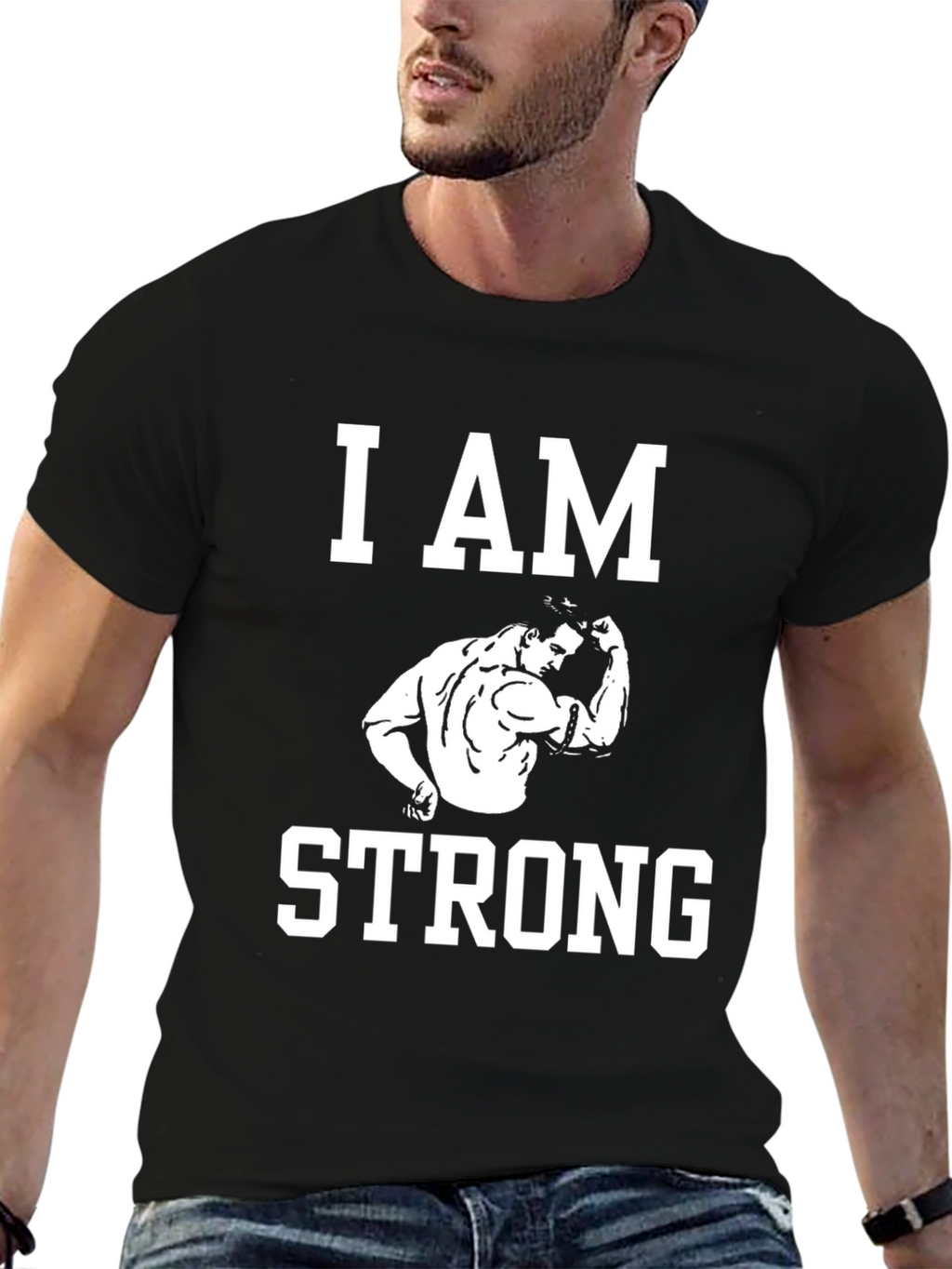 I AM STRONG Graphic T-Shirt