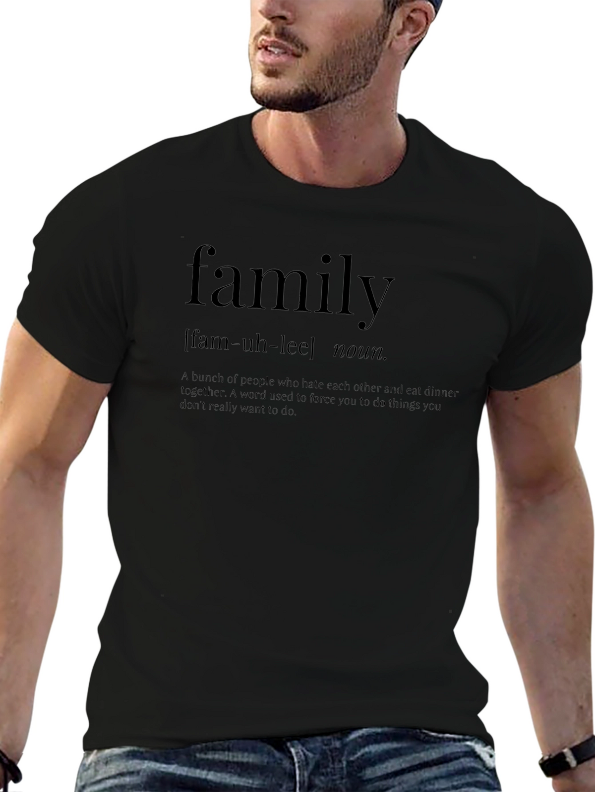 Definition of Family Graphic T-Shirt