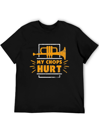My Chops Hurt Trumpet Graphic Tee