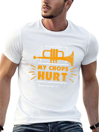My Chops Hurt Trumpet Graphic Tee