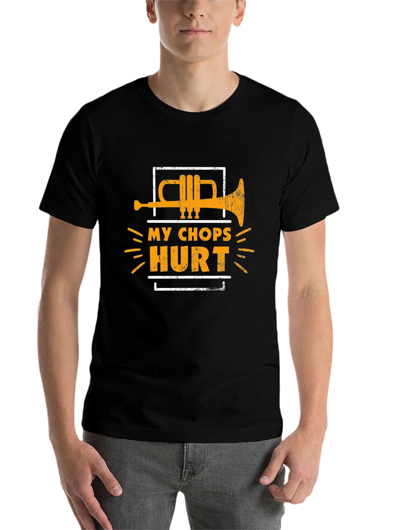 My Chops Hurt Trumpet Graphic Tee