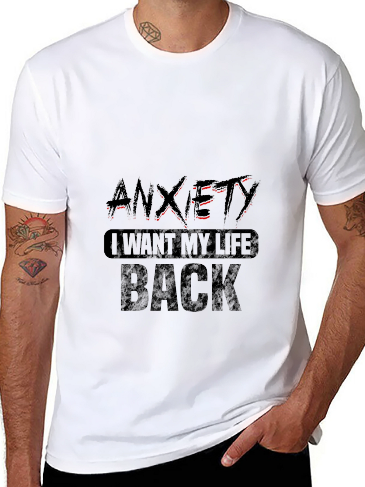 Anxiety - I Want My Life Back T-Shirt